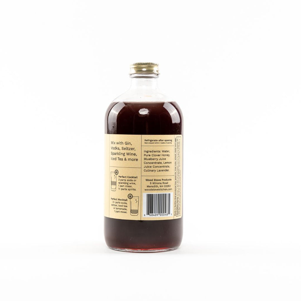 Blueberry & Lavender Cocktail & Mocktail Mixer, 16 fl oz