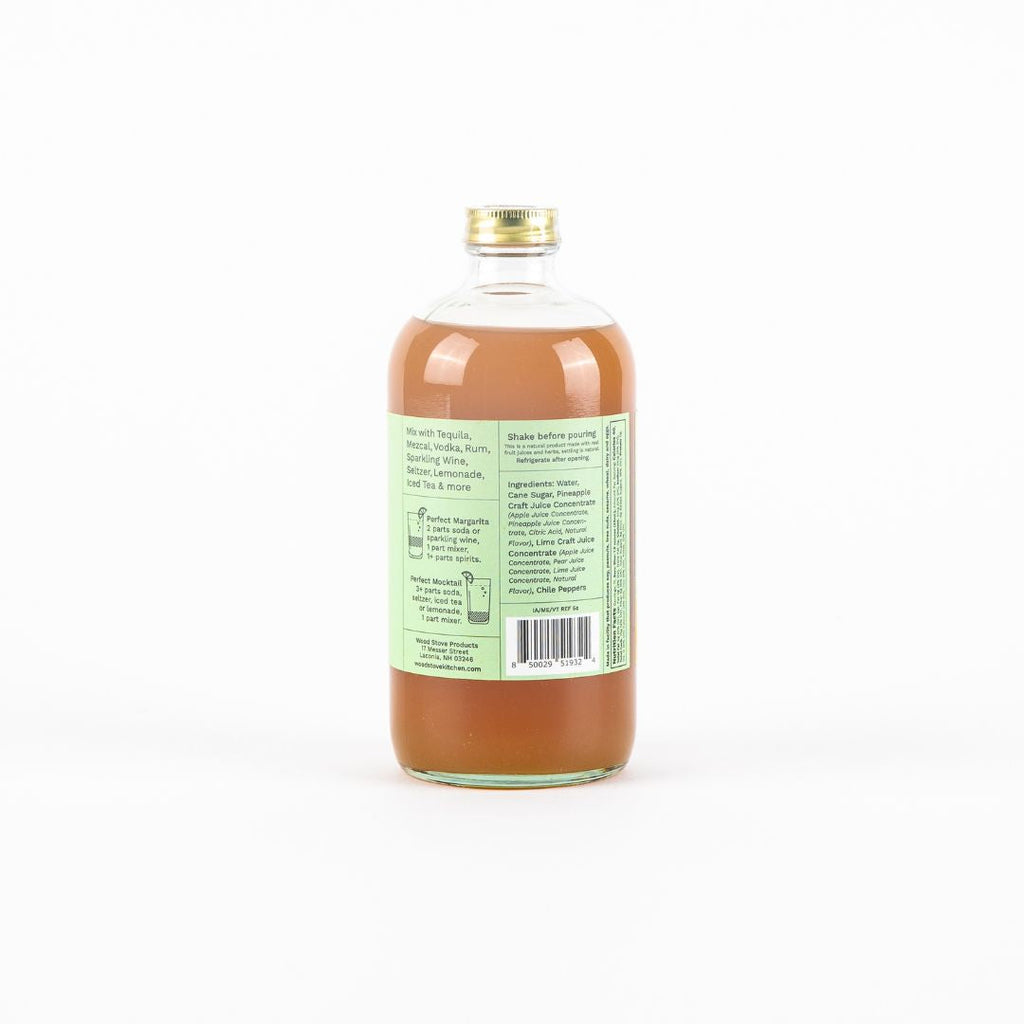 Margarita (Spicy Pineapple & Lime) Cocktail & Mocktail Mixer, 16 fl oz