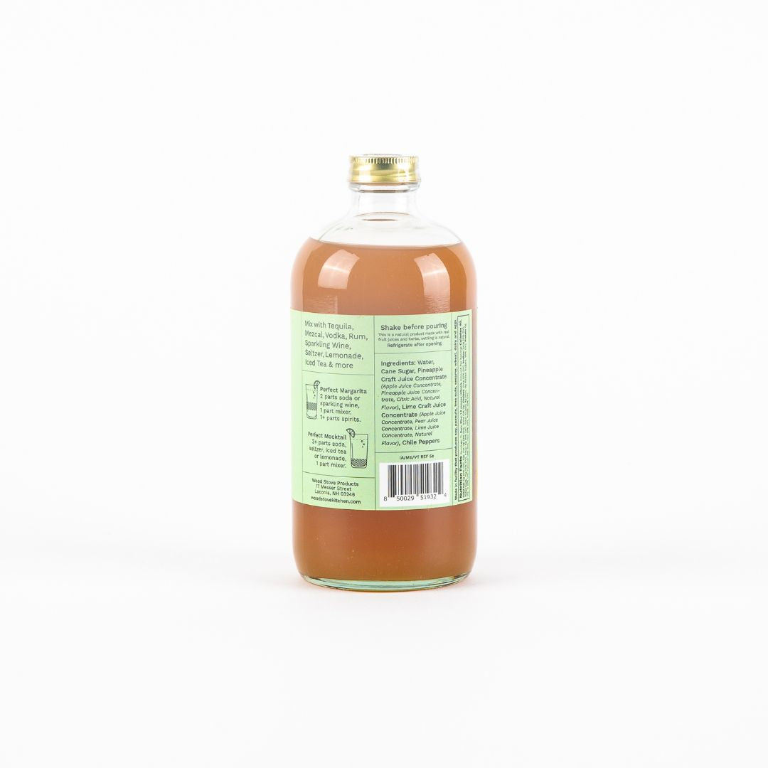 Margarita (Spicy Pineapple & Lime) Cocktail & Mocktail Mixer, 16 fl oz