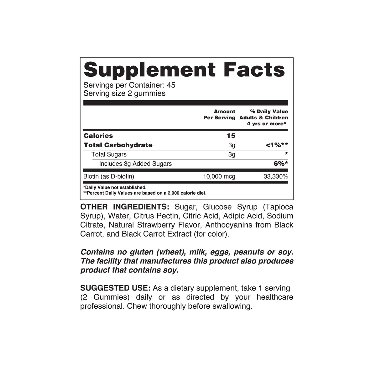 Biotin Gummies-1