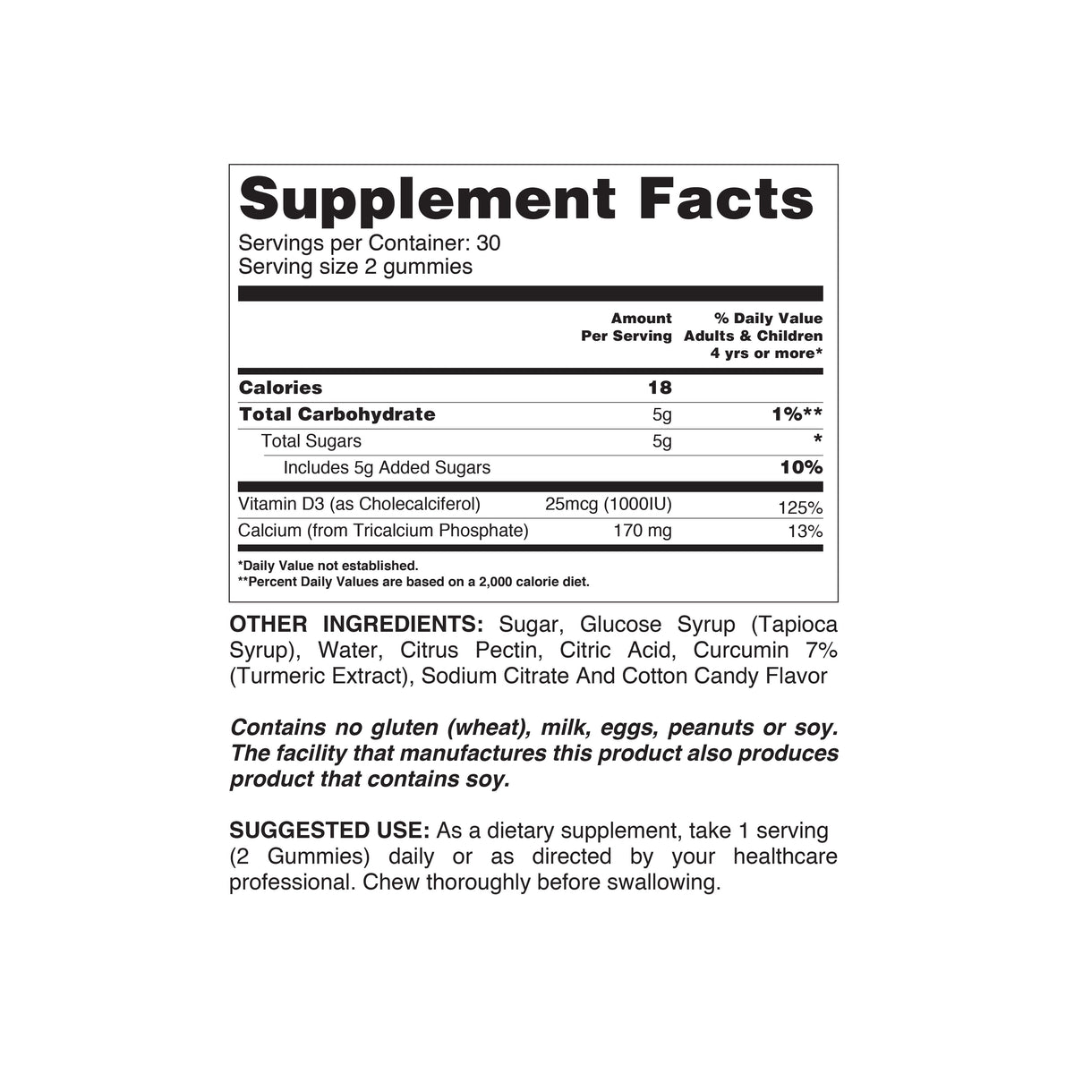 Calcium & D3 Vitamin