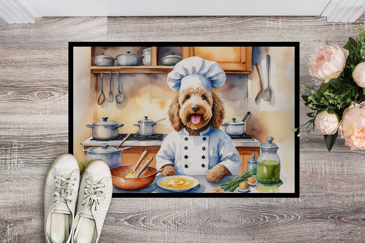 Labradoodle The Chef Doormat-1