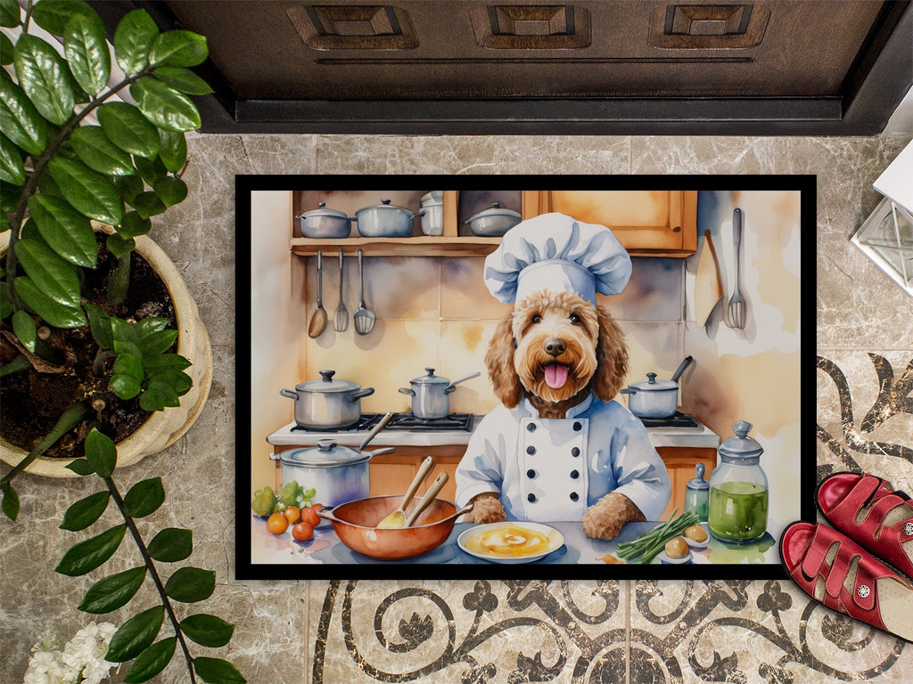 Labradoodle The Chef Doormat-2
