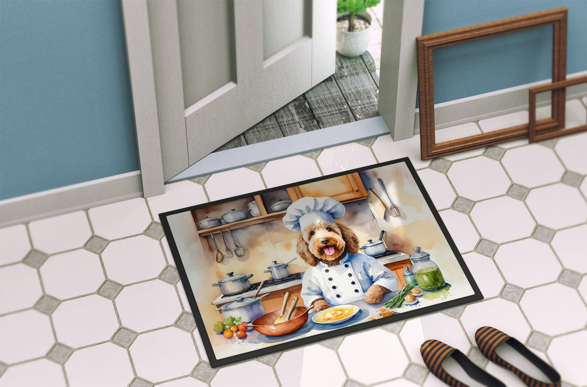 Labradoodle The Chef Doormat-3