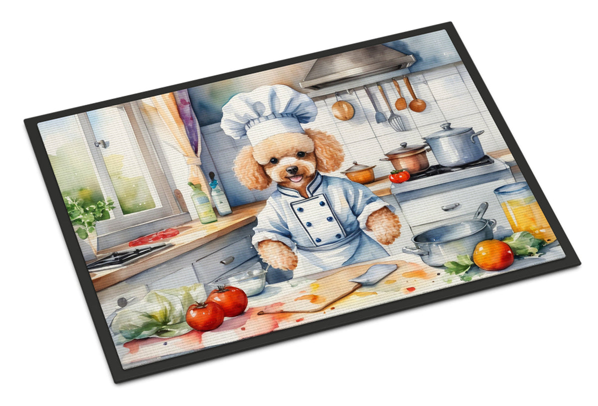 Poodle The Chef Doormat-0