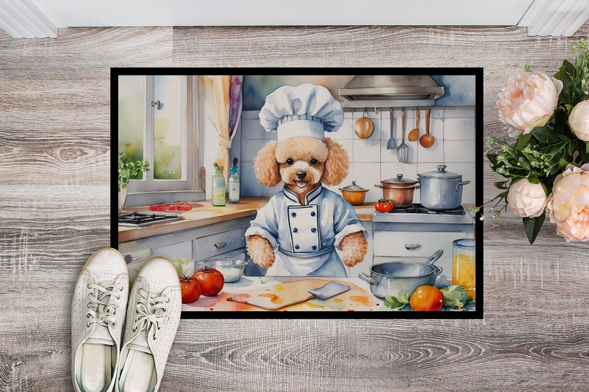 Poodle The Chef Doormat-1