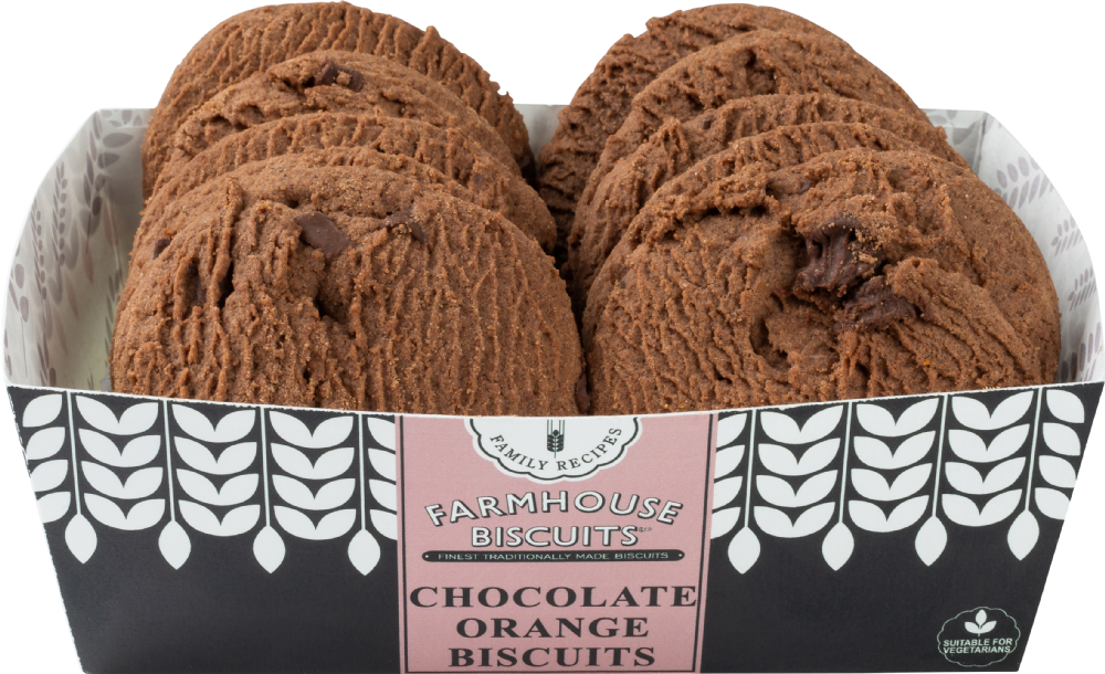 Farmhouse Biscuits Chocolate & Orange 200g