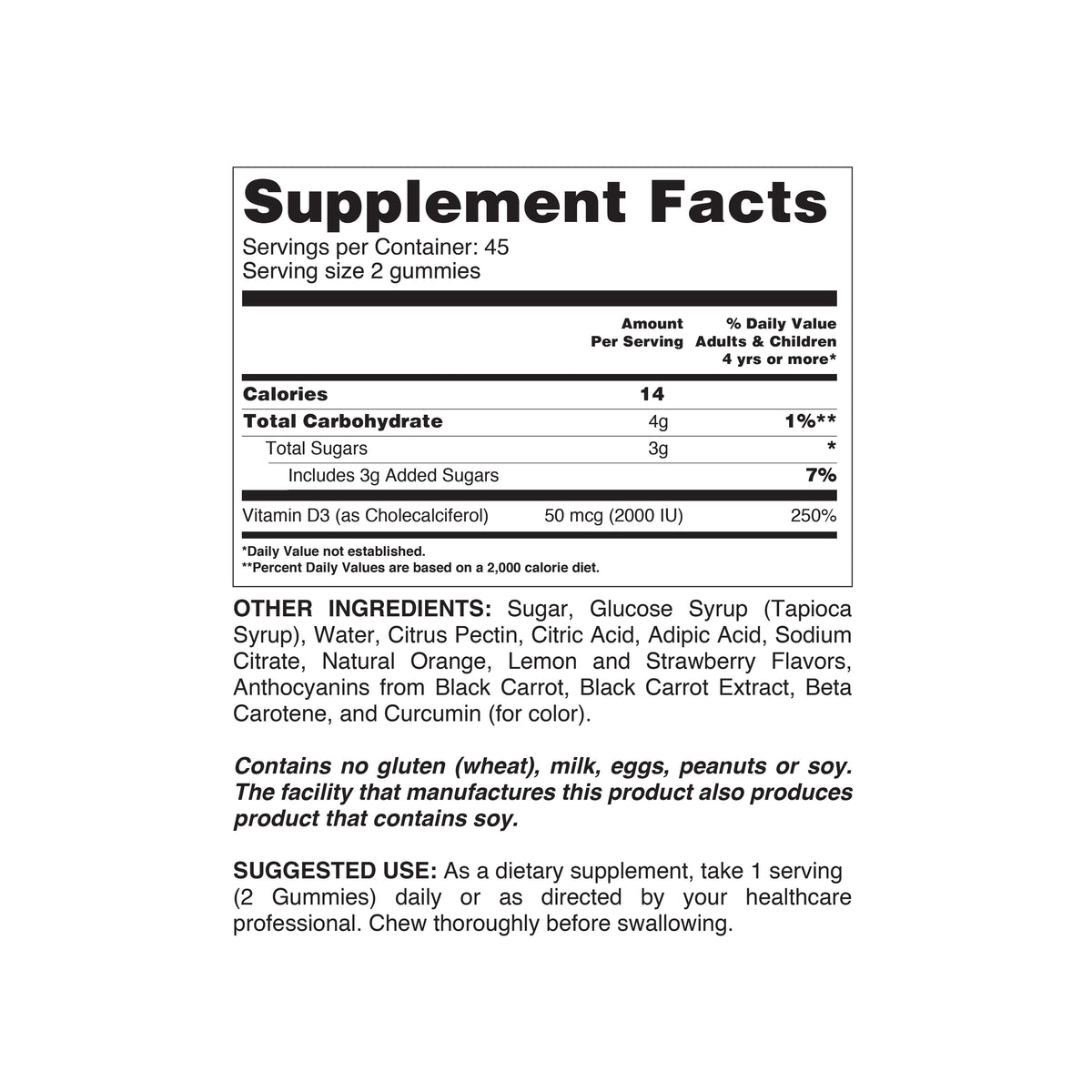 Vitamin D Gummies