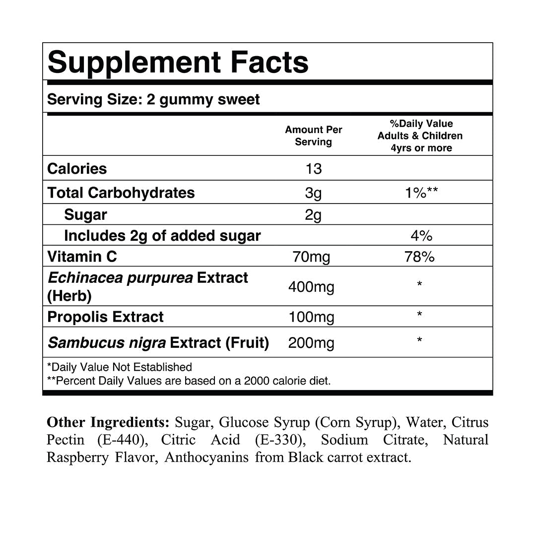Elderberry with Propolis, Echinacea, & Vitamin C-1