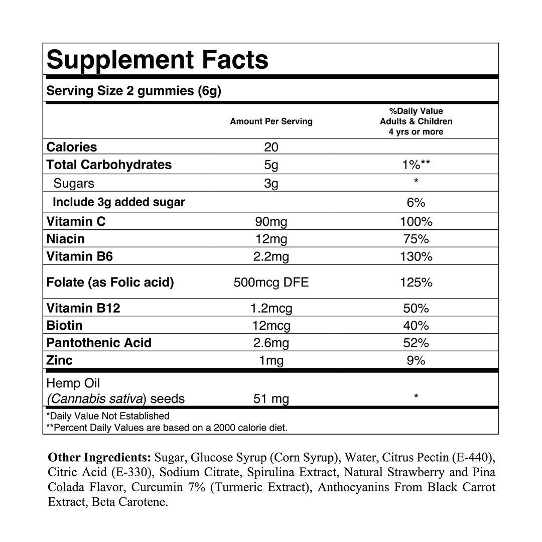 Multivitamin + Hemp Oil-1